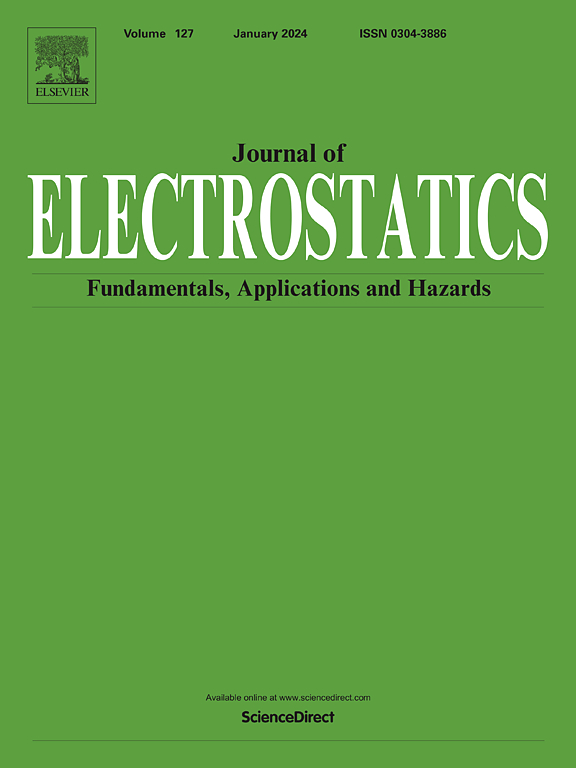 Go to journal home page - Journal of Electrostatics